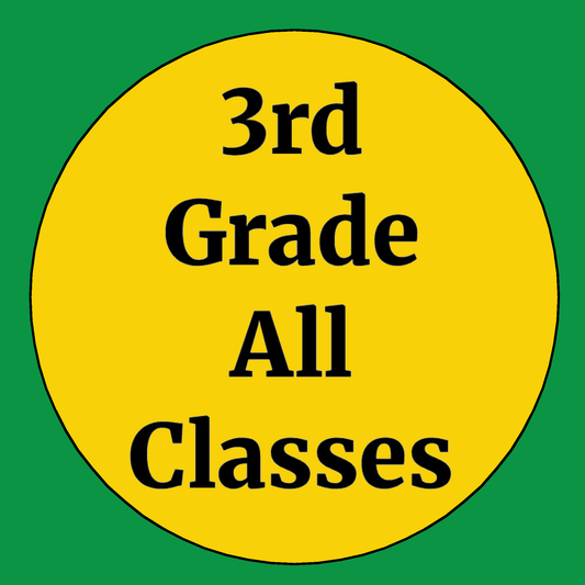 3rd Grade Class Supplies - All Classes